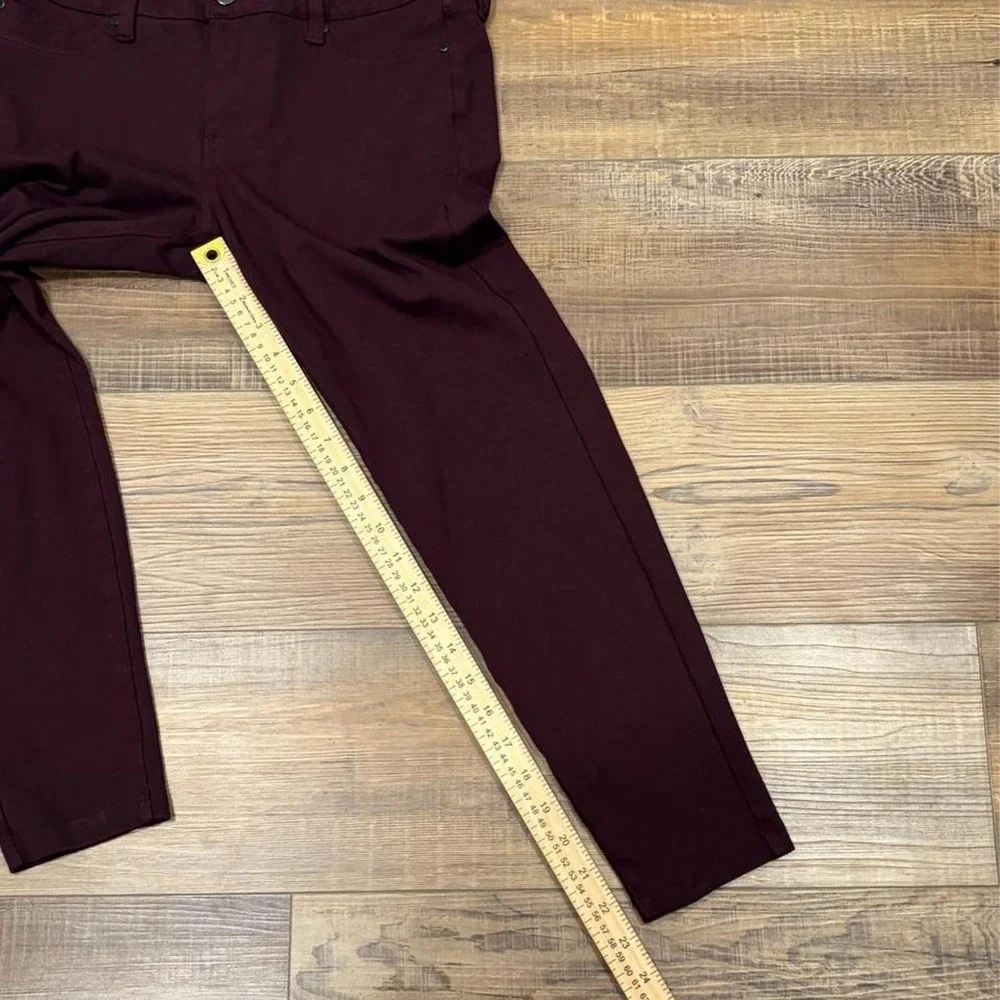 Liverpool burgundy high-waisted pants work wear casual wear Size 8P